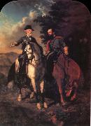 unknow artist The Last Meeting of Lee and Jackson oil painting picture wholesale